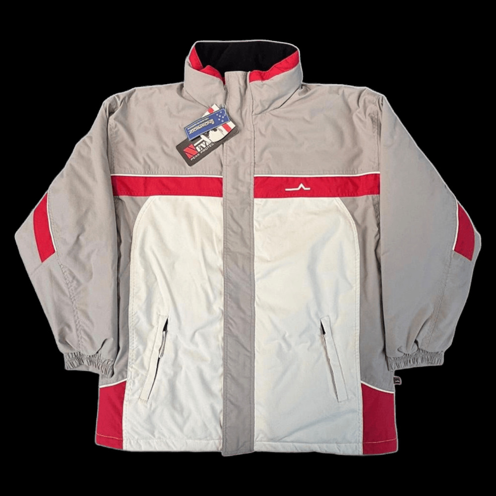 Nevada Heavy Ski Snowboard Full Zip Winter Jacket Grey L